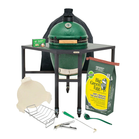 BGE Large — חבילת מטבח חוץ מלאה עם מסגרת פינתית מודולרית